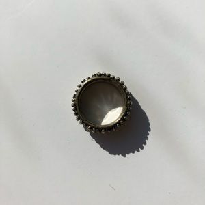 Dream Collective braille cast brass ring